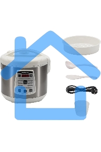 Мультиварка Starwind SMC4200 900Вт 5л белый/серебристый