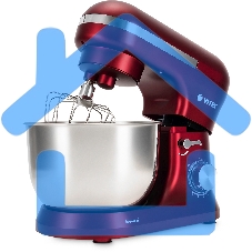 Миксер планетарный Vitek VT-PM0111 1500Вт вишневый