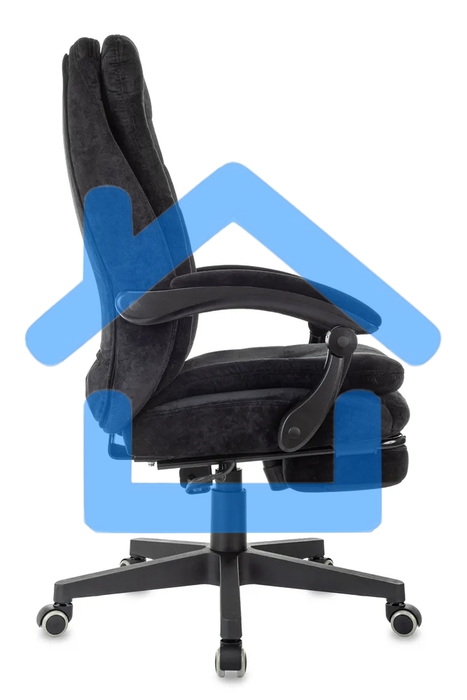 Кресло руководителя Бюрократ T-9950MSG-F/BLACK-PU черный