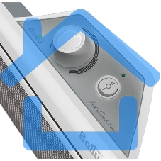 Обогреватель инфракрасный Ballu Red Evolution BIHP/R-1500 белый, 1500 Вт, 20 м2, термостат