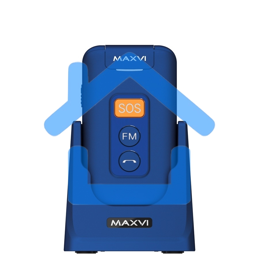 Мобильный телефон Maxvi E5 up синий