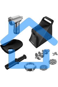 Мясорубка электрическая Redmond RMG-1236 черный, 1340 Вт