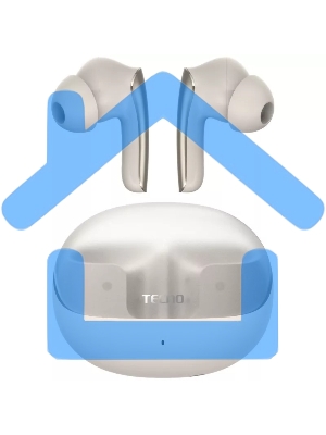Наушники беспроводные TECNO SC02 белый
