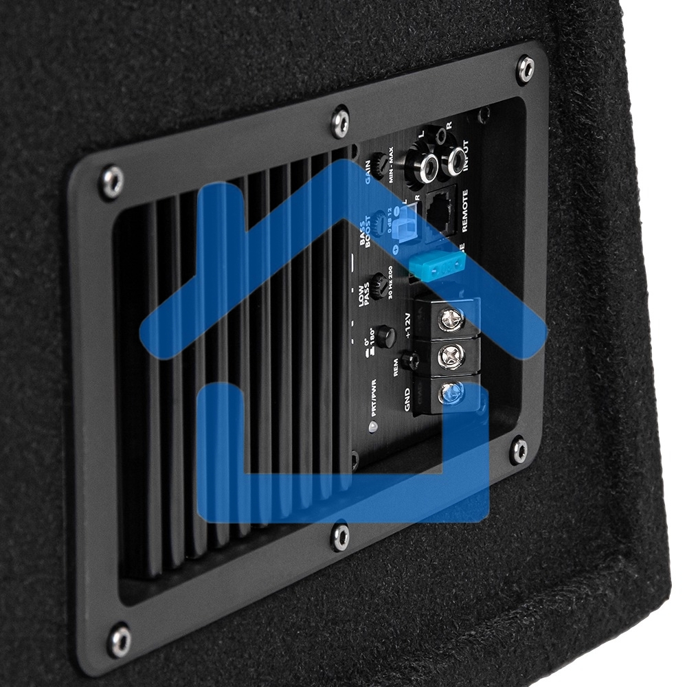 Сабвуфер автомобильный ACV CRAFT F122A активный двойной/корпусной/3000Вт/30см*2/SPL-110дБ/черный