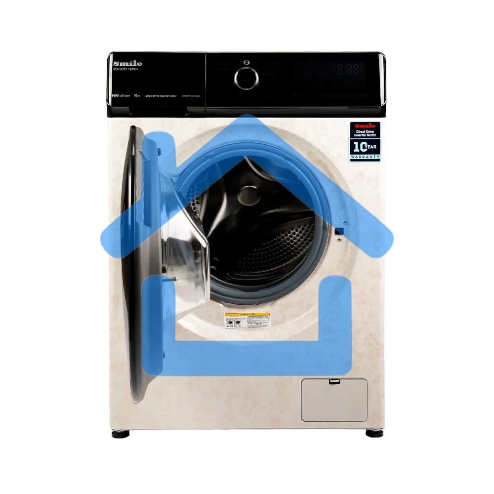 Стиральная машина Smile SWMSW10MB1400 бежевый, загрузка фронтальная 10 кг, 1400 об/мин, класс: А+