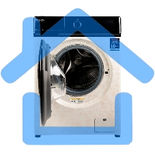 Стиральная машина Smile SWMSW10MB1400 бежевый, загрузка фронтальная 10 кг, 1400 об/мин, класс: А+