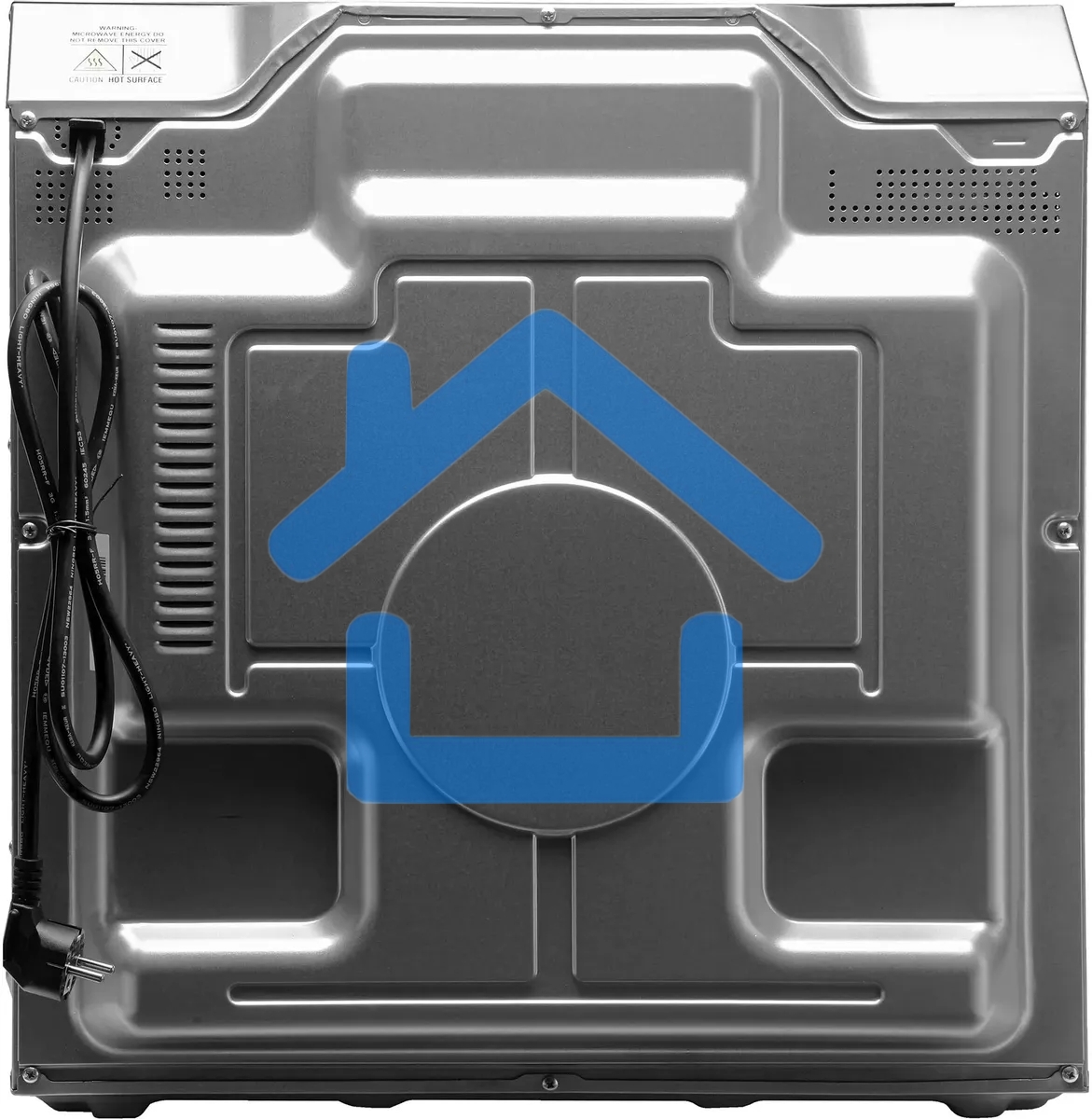 Духовой шкаф электрический Hyundai HMEO 6780 DX черное стекло/серебристый