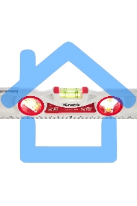 Уровень алюминиевый Matrix литой, фрезерованный, 3 глазка, две ударные площадки, 600 мм