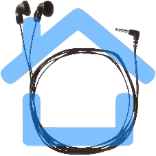 Наушники вкладыши Sony MDR-E9LP 1.2м черный проводные в ушной раковине