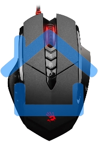 Мышь проводная A4Tech Bloody V7 черный, 3200 dpi, USB Type-A, кнопки - 8