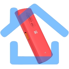 Мобильный телефон BQ 1862 Talk красный