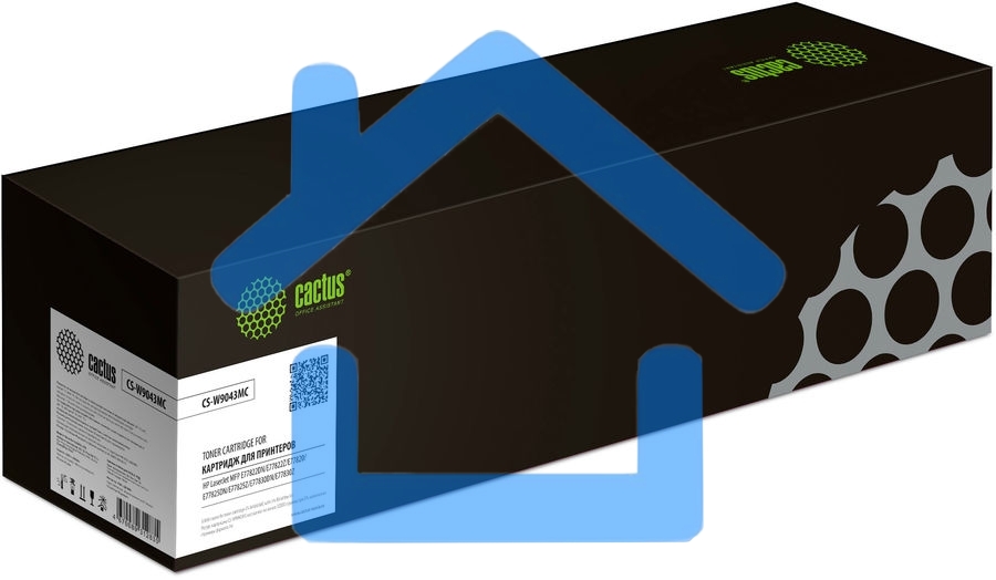Картридж лазерный Cactus CS-W9043MC W9043MC пурпурный (32000стр.) для HP LJ Managed MFP E77822DN/E77822Z/E77825DN