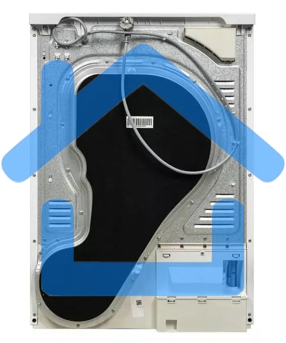 Сушильная машина DeLonghi DTD 8105 C FABIO белый, 8 кг, сушка - конденсационная, программ - 15, 59.6 x 84.5 x 56.3 см