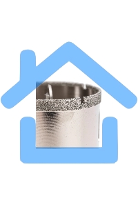 Коронка алмазная KRANZ 55 мм с центровочным сверлом