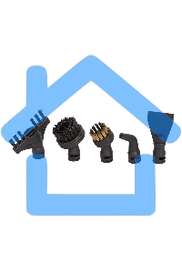 Паровая швабра SUPRA SMS-305, 1700Вт, белый/голубой