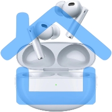 Гарнитура внутриканальные Realme Buds Air 6 Pro небесный беспроводные bluetooth в ушной раковине