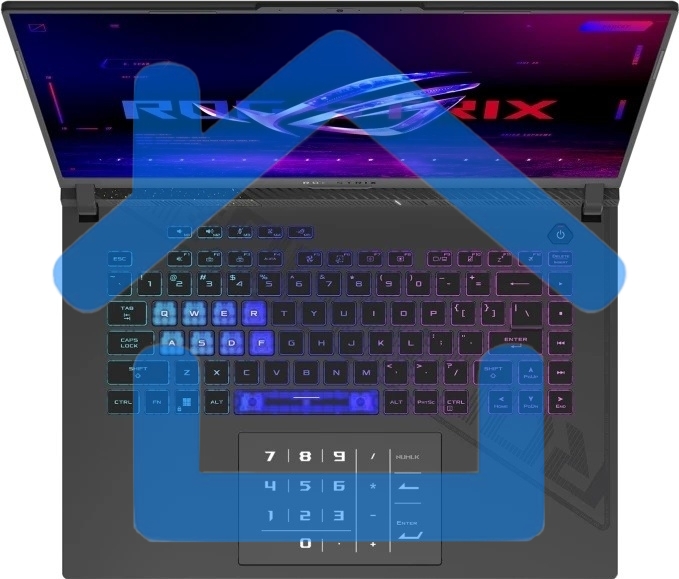 Ноутбук ASUS ROG Strix G16 G614JU-N3490 Intel Core i5 13450HX 2400MHz/16
