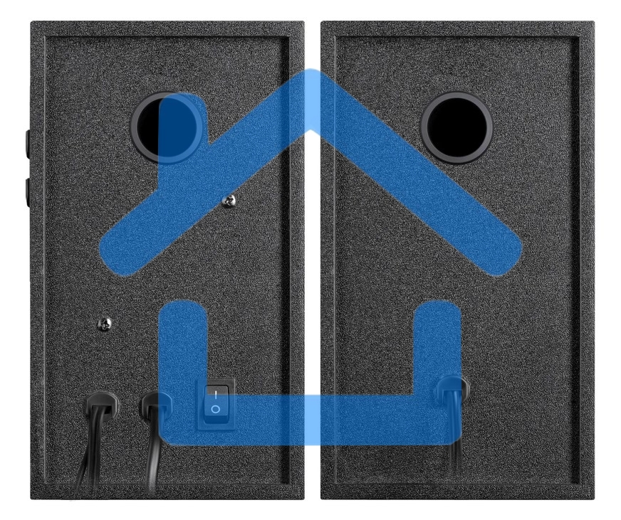 Акустическая система Defender SOLAR 20 черный 2.0