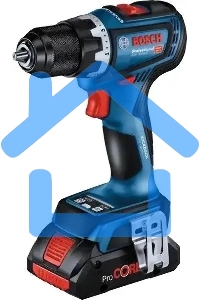 Дрель-шуруповерт Bosch GSR 18V-90 Аккумуляторная, 18В, 2 АКБ, Кейс, Ударная