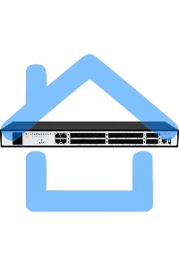 Коммутатор управляемый SNR 2+, 20 портов 100/1000Base-X SFP, 4 порта Combo 10/100/1000Base-T100/1000Base-X SFP, 4 порта 1/10G SFP+, встроенный БП ~220V AC