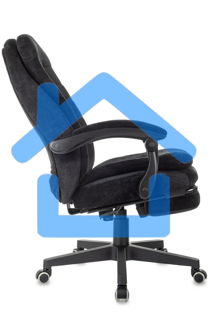 Кресло руководителя Бюрократ T-9950MSG-F/BLACK-PU черный