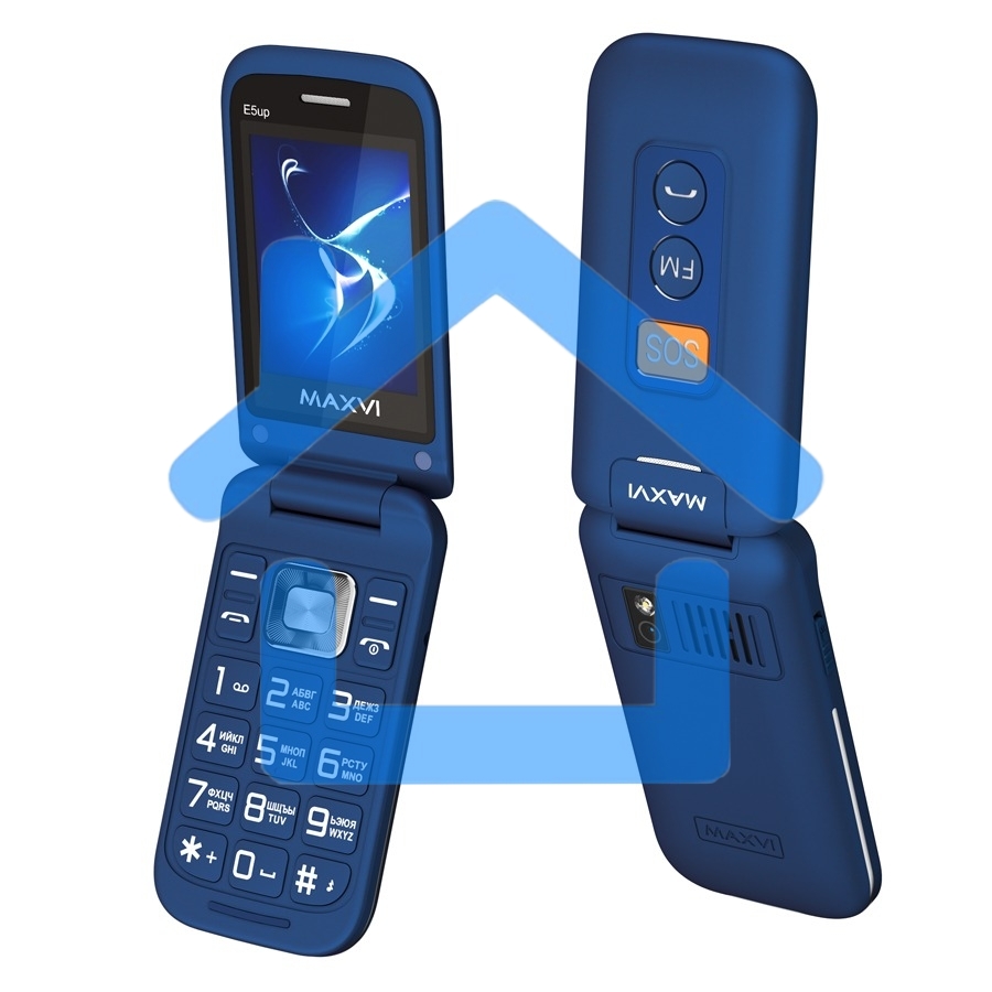 Мобильный телефон Maxvi E5 up синий