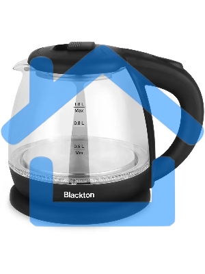 Чайник электрический Blackton Bt KT1802G черный, 1500 Вт, 1 л.