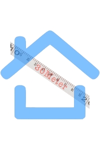 Рулетка геодезическая, 30 м х 12,5 мм, лента ПВХ, закрытый круглый корпус Sparta