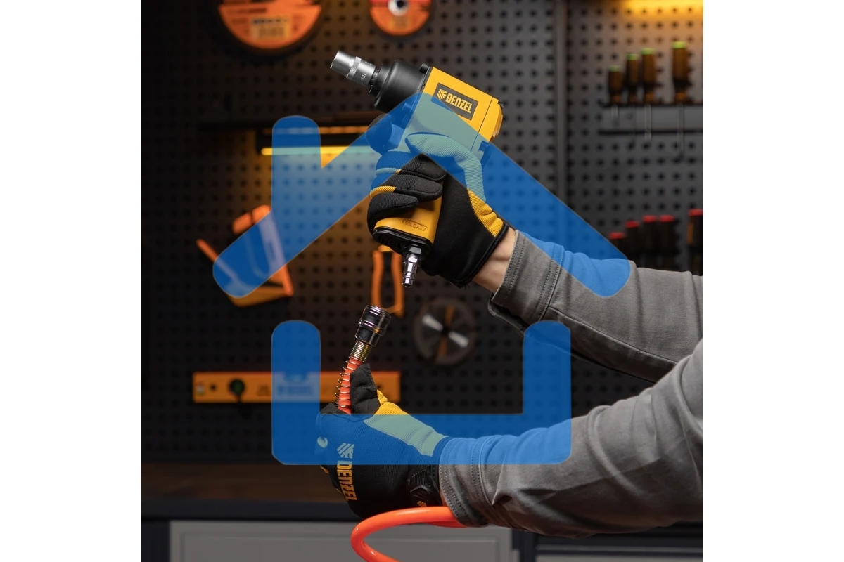 Ударный пневмогайковерт IWS550 Compact, 1/2