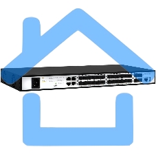 Коммутатор управляемый SNR 2+, 20 портов 100/1000Base-X SFP, 4 порта Combo 10/100/1000Base-T100/1000Base-X SFP, 4 порта 1/10G SFP+, встроенный БП ~220V AC