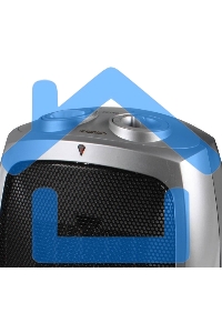 Тепловентилятор Oasis KS-15 серый, 1500 Вт, 20 м2