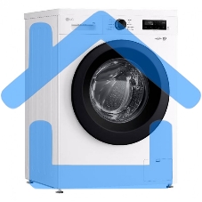 Стиральная машина LG F2Y1VS6W белый, загрузка фронтальная 9 кг, 1200 об/мин., класс: А
