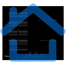 Индукционная варочная панель ARDO IM64B1FS2 черный
