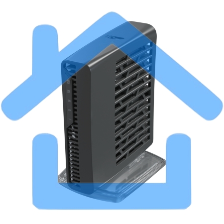 Маршрутизатор mikroTik hAP ax2 C52iG-5HaxD2HaxD-TC WIFI6, 2.4+5Ghz, 5RJ45 1Gbit, 1 POE