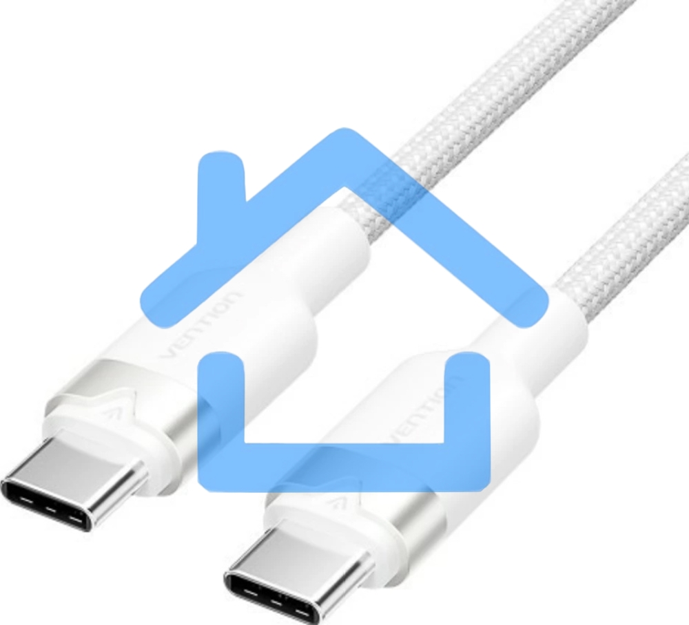 Кабель Vention USB 2.0 CM/CM - 1м. белый 3А PD60W