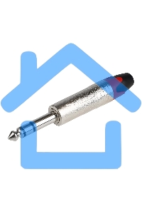 Комплект кабельных разъемов Wize WCJS6.3M-5 Jack 6.3 мм, стерео (вилка), 5 шт. в комплекте