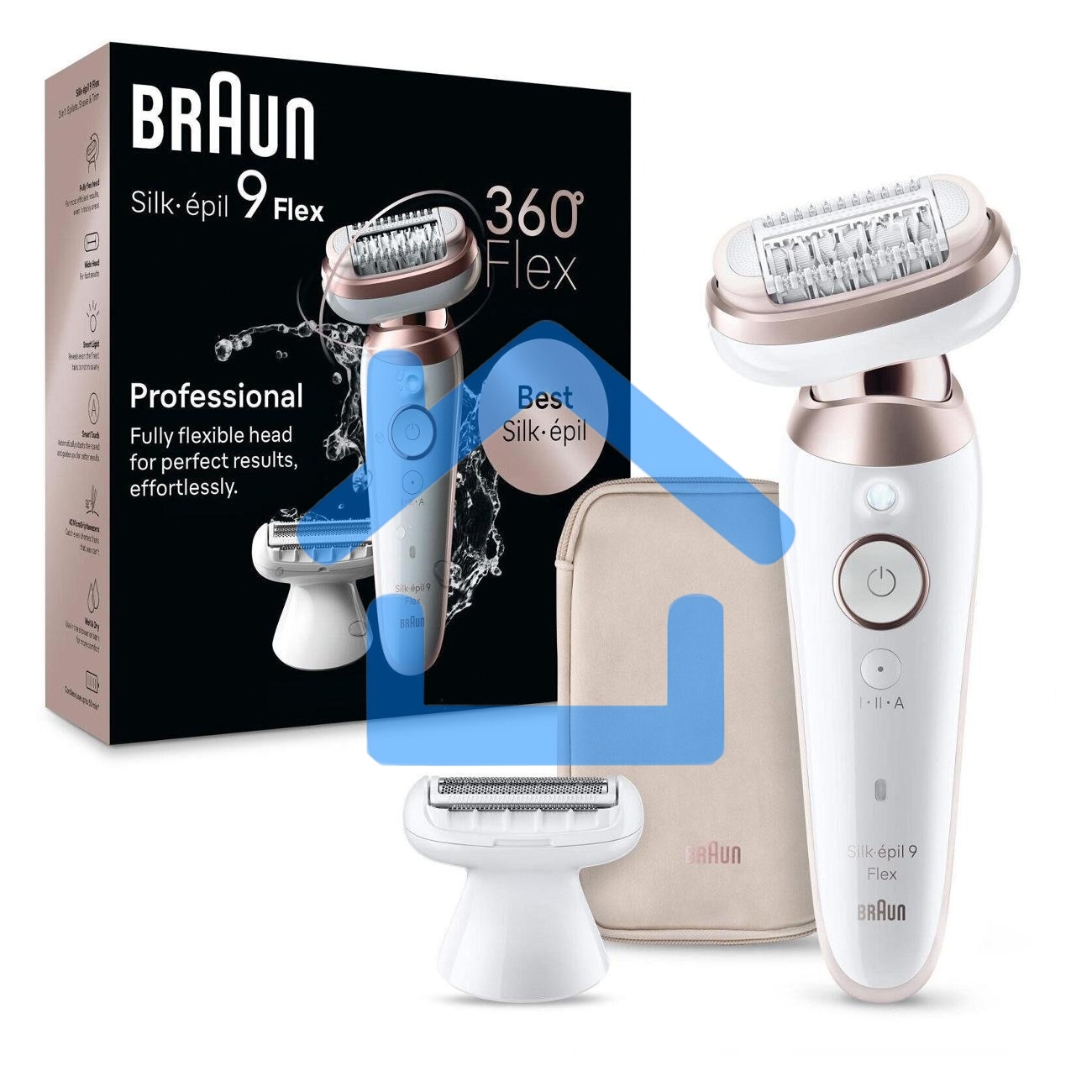Электрический эпилятор BRAUN SES9-030 3D