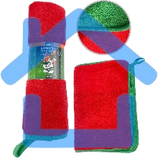 Салфетка LI-SA LS0107 из суперплотной микрофибры для сушки и полировки 32х43см, плотность 800г/м2 48873 Салфетка LI-SA LS0107 из суперплотной микрофибры для сушки и полировки 32х43см, плотность 800г/м2 48873