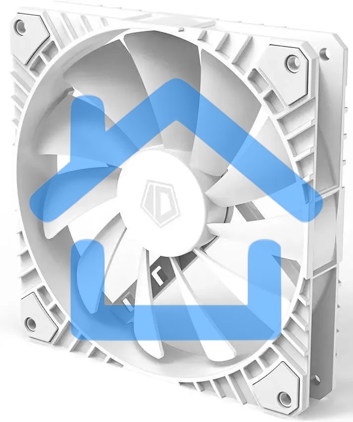 Вентилятор для корпуса ID-Cooling WF-14025-XT WHITE V2 белый, 140 мм, 1600 об/мин, 32.6 дБ, 4 pin