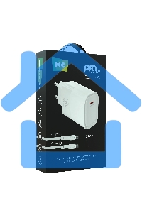 Зарядное устройство MORE CHOICE (4620202553508) NC67a СЗУ 1Type-C 3.0A PD 20W, белый