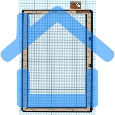 Сенсорное стекло (тачскрин) для Digma CITI 1510 4G CS1116ML, белое