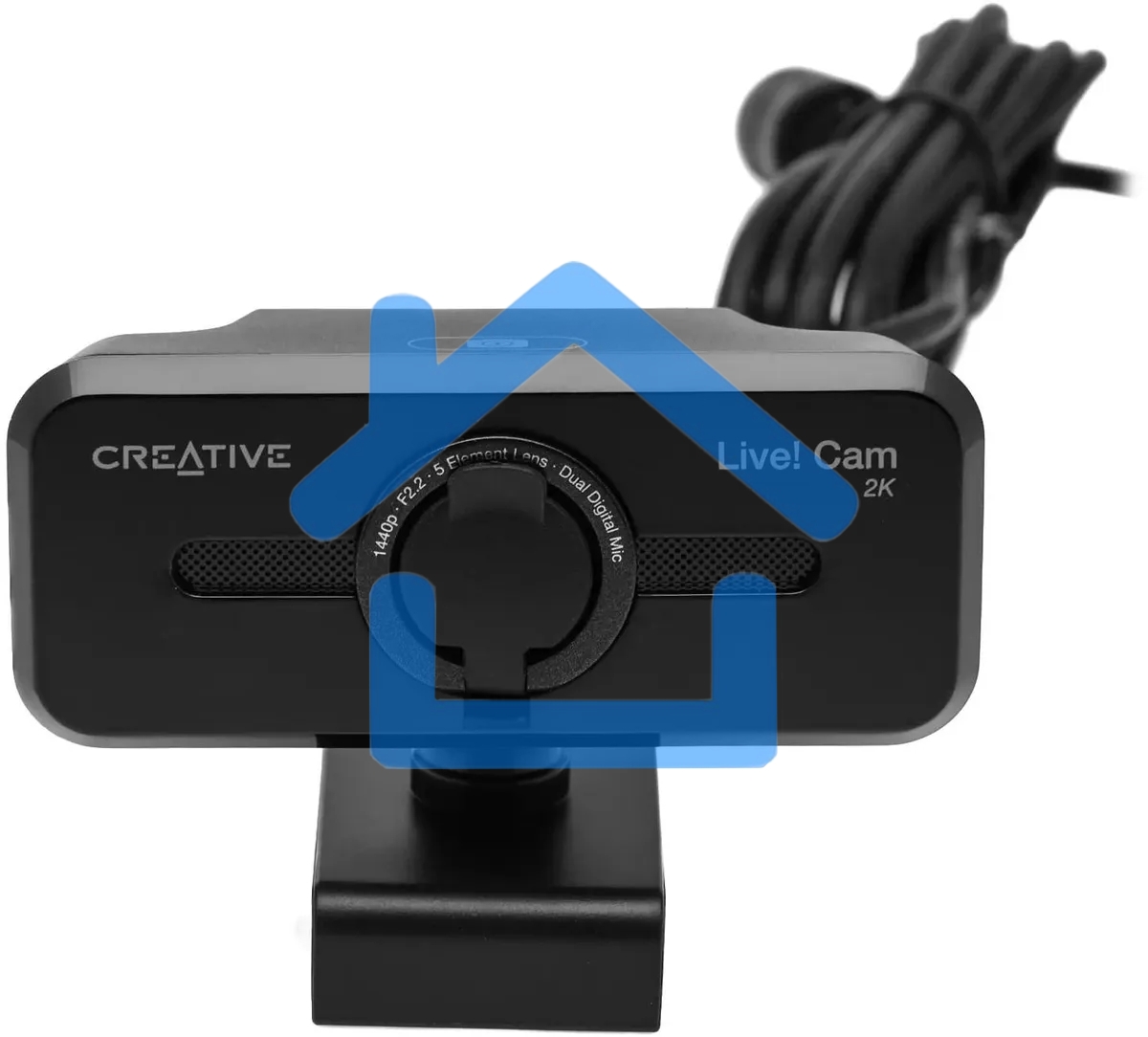 Камера Web Creative Live! Cam SYNC V3 черный 5MP (1440p) USB2.0 с микрофоном (73VF090000000)