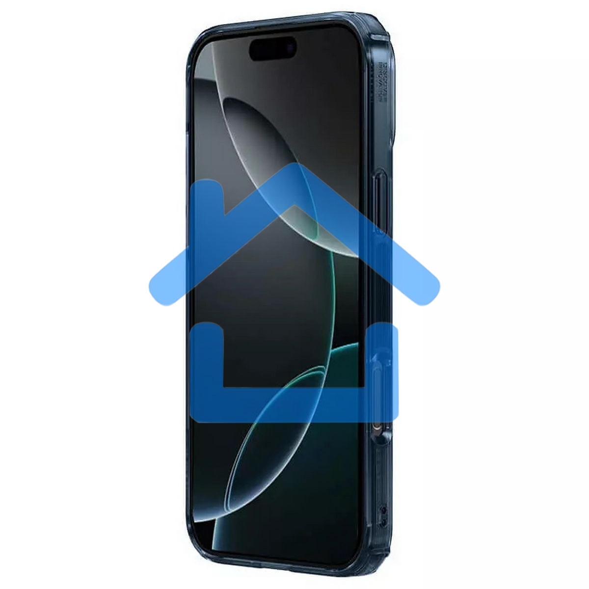 Чехол Nature TPU Pro Magnetic Case, синий, (AP IP16 Pro Max)