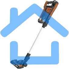 Пылесос вертикальный Blackton Bt VCA1401B оранжевый, питание от аккумулятора, 120 Вт, уборка сухая, пылесборник 0.6 л, работа от АКБ max 40 мин