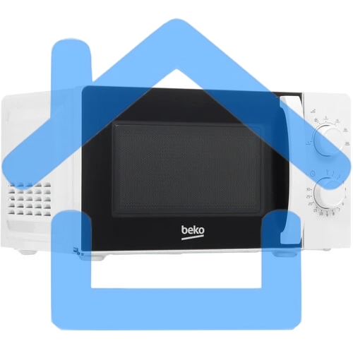 Микроволновая печь Beko SOLO MOC20100W1 белый, 20 л, 700 Вт, переключатели - поворотный механизм