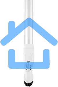 Пылесос ручной Hyundai HYV-S5550 400Вт белый/серебристый