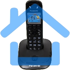 Телефон беспроводной (DECT) Panasonic KX-TG2511RUT (титан) АОН, Caller ID,спикерфон на трубке,переход в Эко режим одним нажатием
