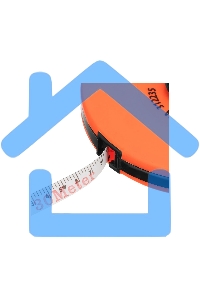 Рулетка геодезическая, 30 м х 12,5 мм, лента ПВХ, закрытый круглый корпус Sparta