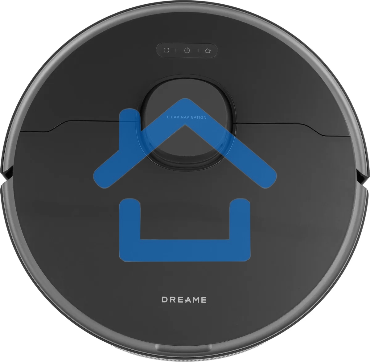 Робот-пылесос Dreame RLS6AD D10S Plus черный, 46 Вт, 5200 мА·ч Li-Ion, уборка сухая/влажная, пылесборник контейнер 0.4 л