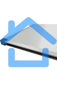 Доска магнитно-маркерная Silwerhof, лак, белый 100x150см, алюминиевая рама, лоток для аксессуаров